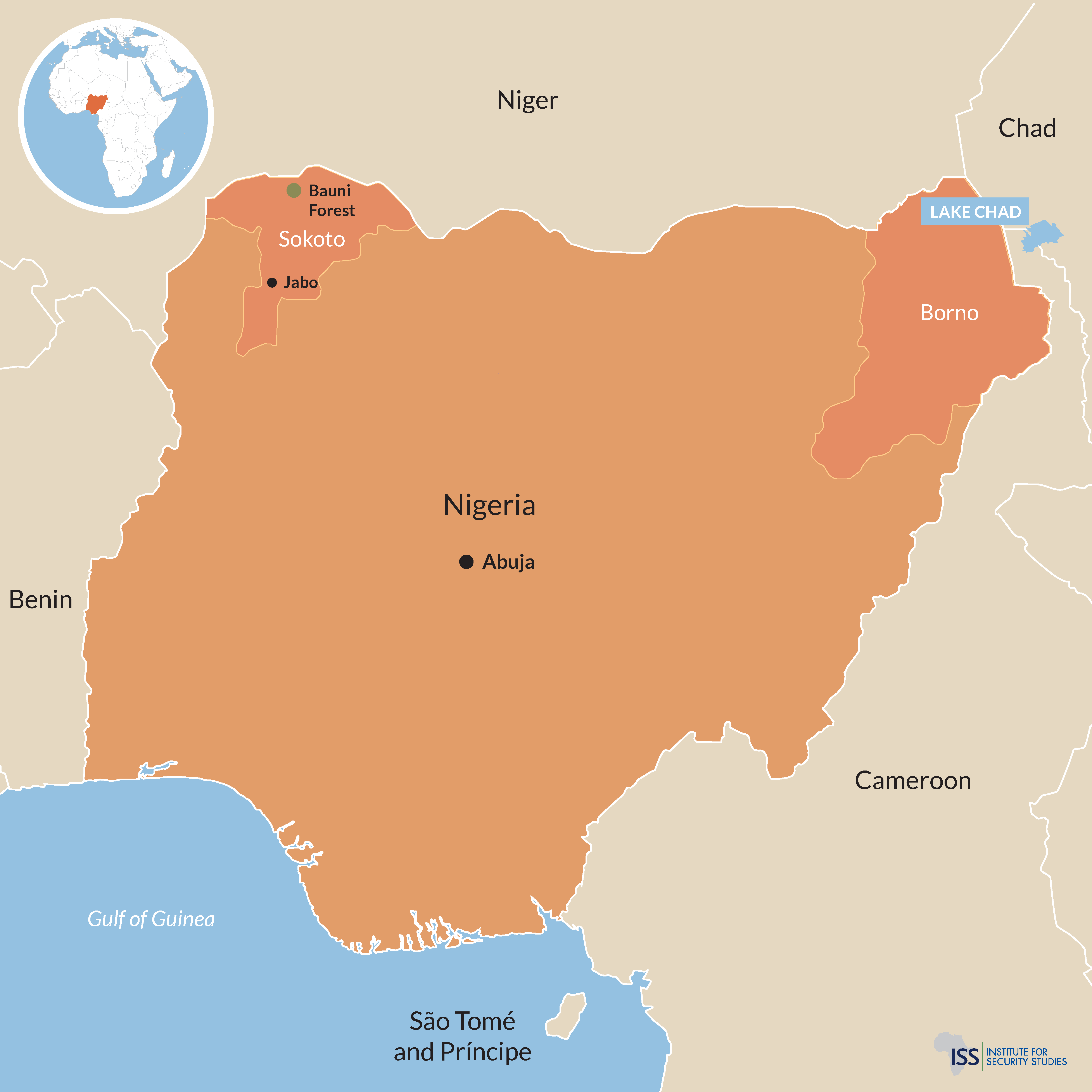 Site of US airstrikes in Sokoto State, Nigeria
