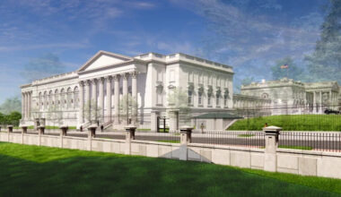 White House ballroom updated again with new architectural feature