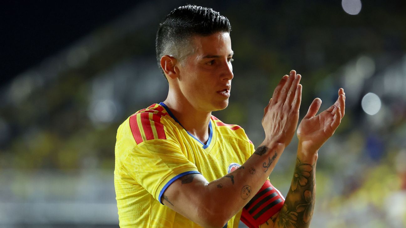 Colombia's James Rodríguez joins Minnesota United through WC