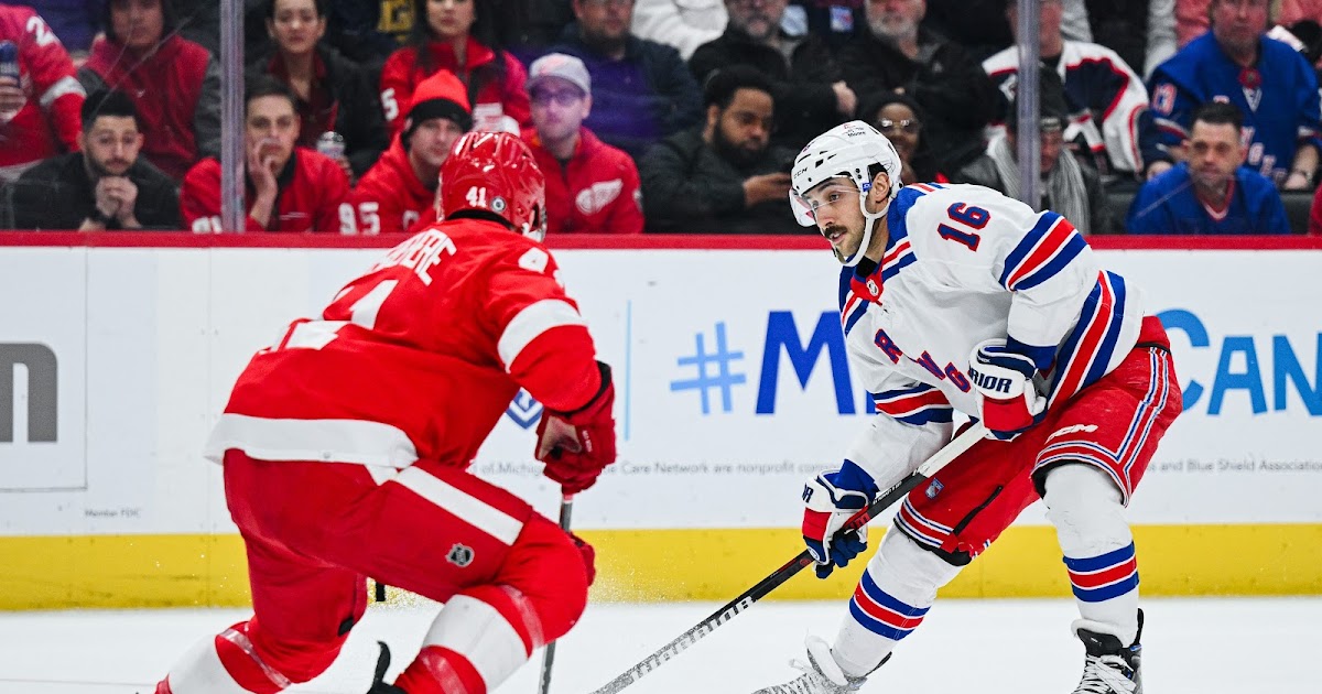 Rangers & Red Wings Emerging as Trade Partners
