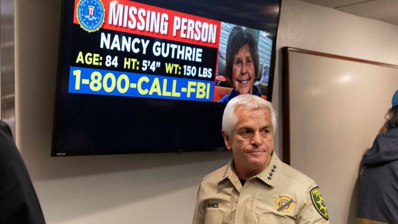 Live updates: FBI probing new message in Nancy Guthrie disappearance
