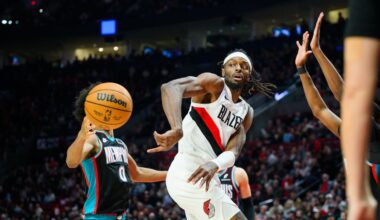 Grant scores 23 points to help Trail Blazers rout Grizzlies, 135-115