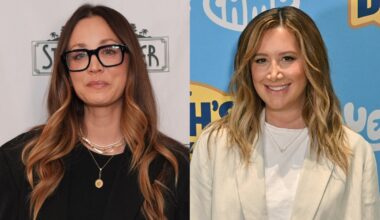 Kaley Cuoco wades in on Ashley Tisdale’s toxic mom group drama: ‘Just leave, baby’