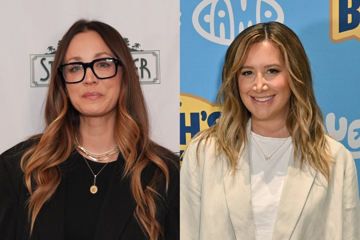 Kaley Cuoco wades in on Ashley Tisdale’s toxic mom group drama: ‘Just leave, baby’