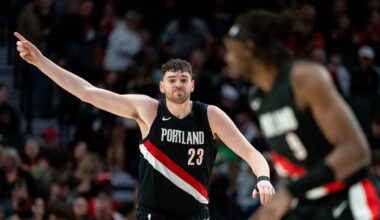 Clingan has 20 points and 19 rebounds, Trail Blazers beat Grizzlies for 2nd consecutive night