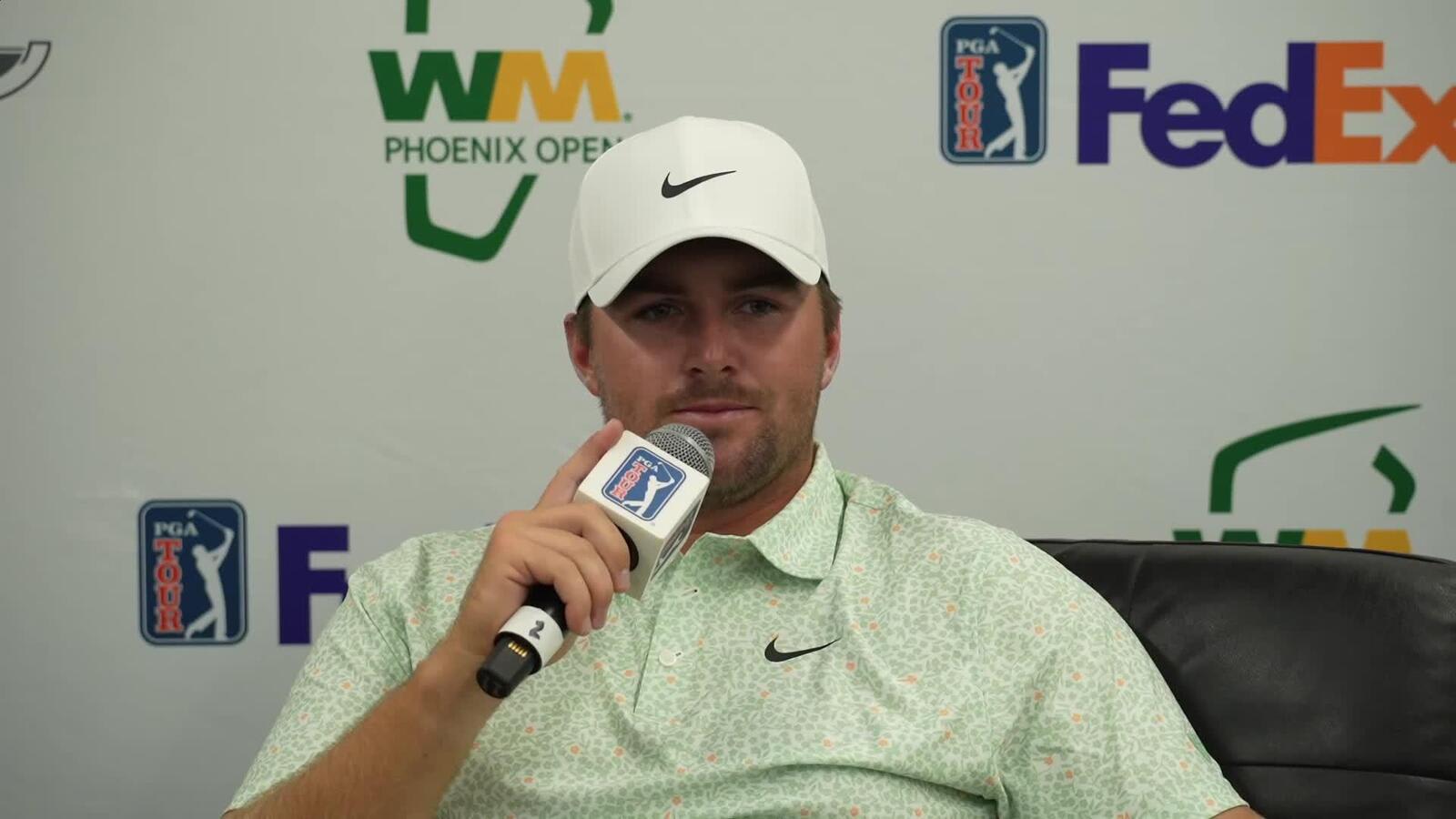 Chris Gotterup’s news conference after winning WM Phoenix Open 