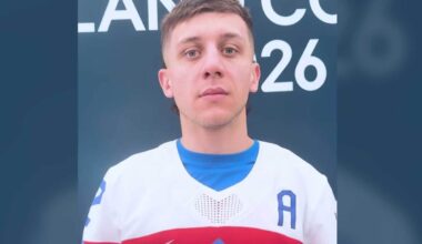 Martin Fehervary named alternate captain of Slovakia’s Olympic team