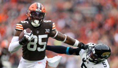 Veteran TE David Njoku confirms his Browns tenure is over