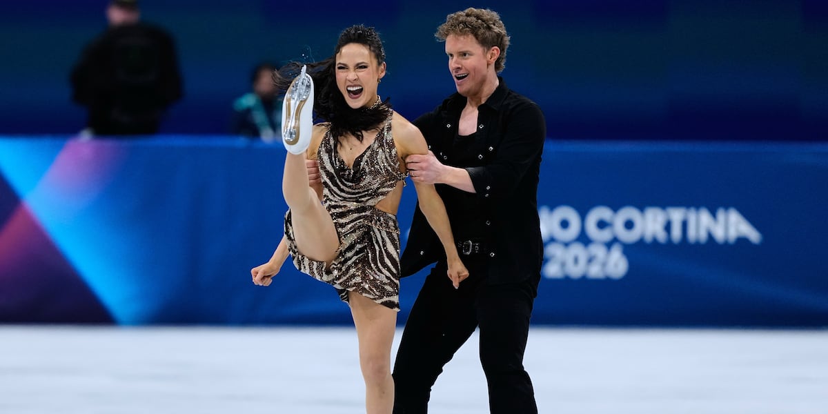 French ice dancers edge US favorites Chock and Bates in rhythm dance at Olympics