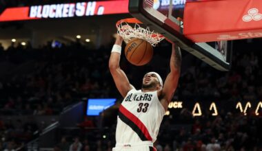 Camara has a career night and the Trail Blazers use a 49-point third quarter to top 76ers 135-118