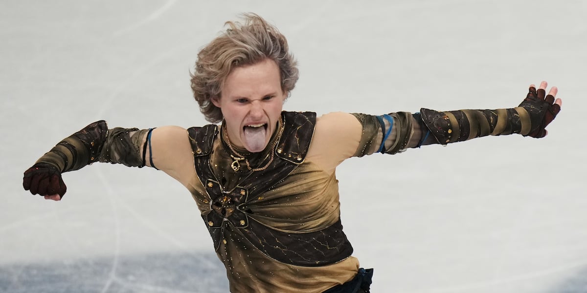 US skating star Ilia Malinin leads after near-perfect short program at the Milan Cortina Olympics