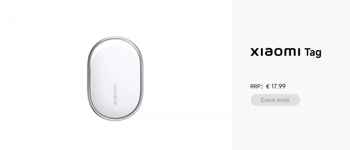 Xiaomi Tag's price surfaces