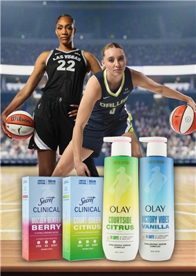Olay Body and Secret are elevating your body care routine to championship level, launching a new collection with WNBA stars A