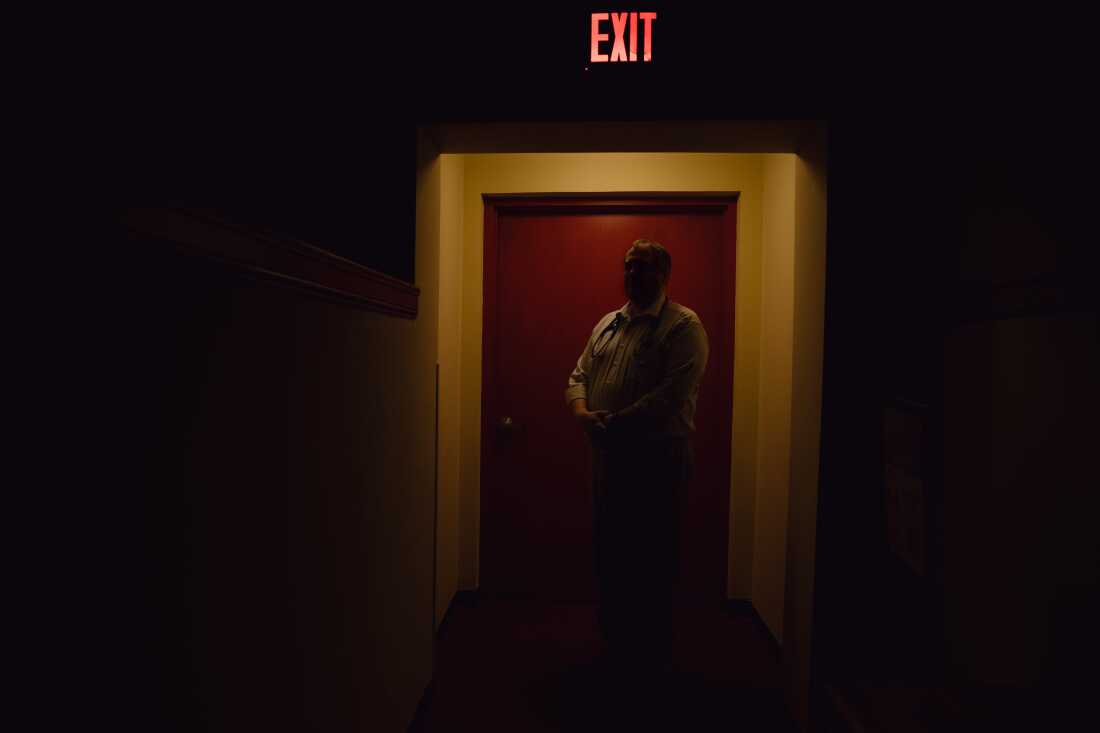 An anonymous doctor provides medical services to the Minneapolis community as ICE raids affect the city on Jan. 26.