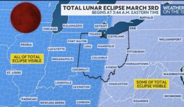 Total Lunar Eclipse Viewing In Ohio – Mercer County Outlook