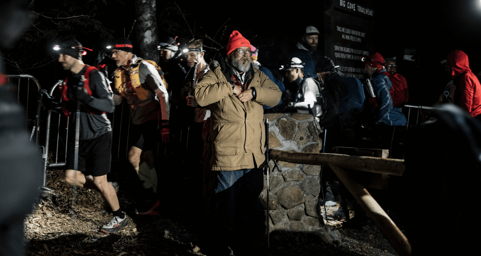 Barkley Marathons start at night