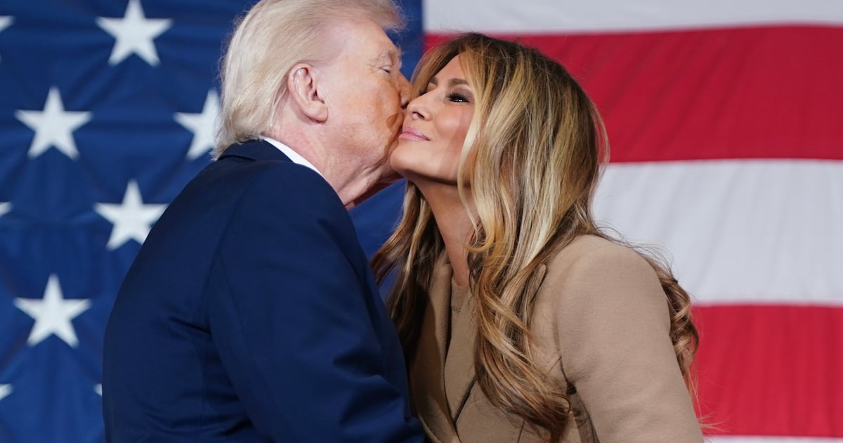 Melania Trump Delivers Nonsensical Message About Valentine’s Day to Fort Bragg Troops
