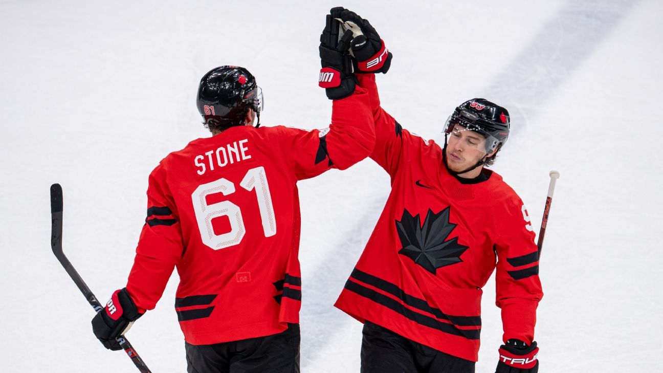 Grades, questions from Canada's Olympic hockey win vs. France