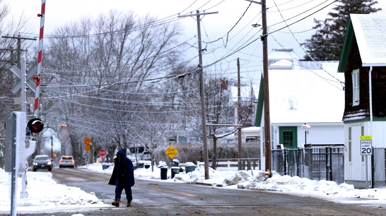 How cold has Long Island's winter been? Colder than normal; not record-breaking.