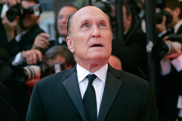 Actor Robert Duvall arrives for the screening of the film "We Own the Night," at the 60th International film festival in Cannes, southern France, on May 25, 2007. (AP Photo/Lionel Cironneau, file)