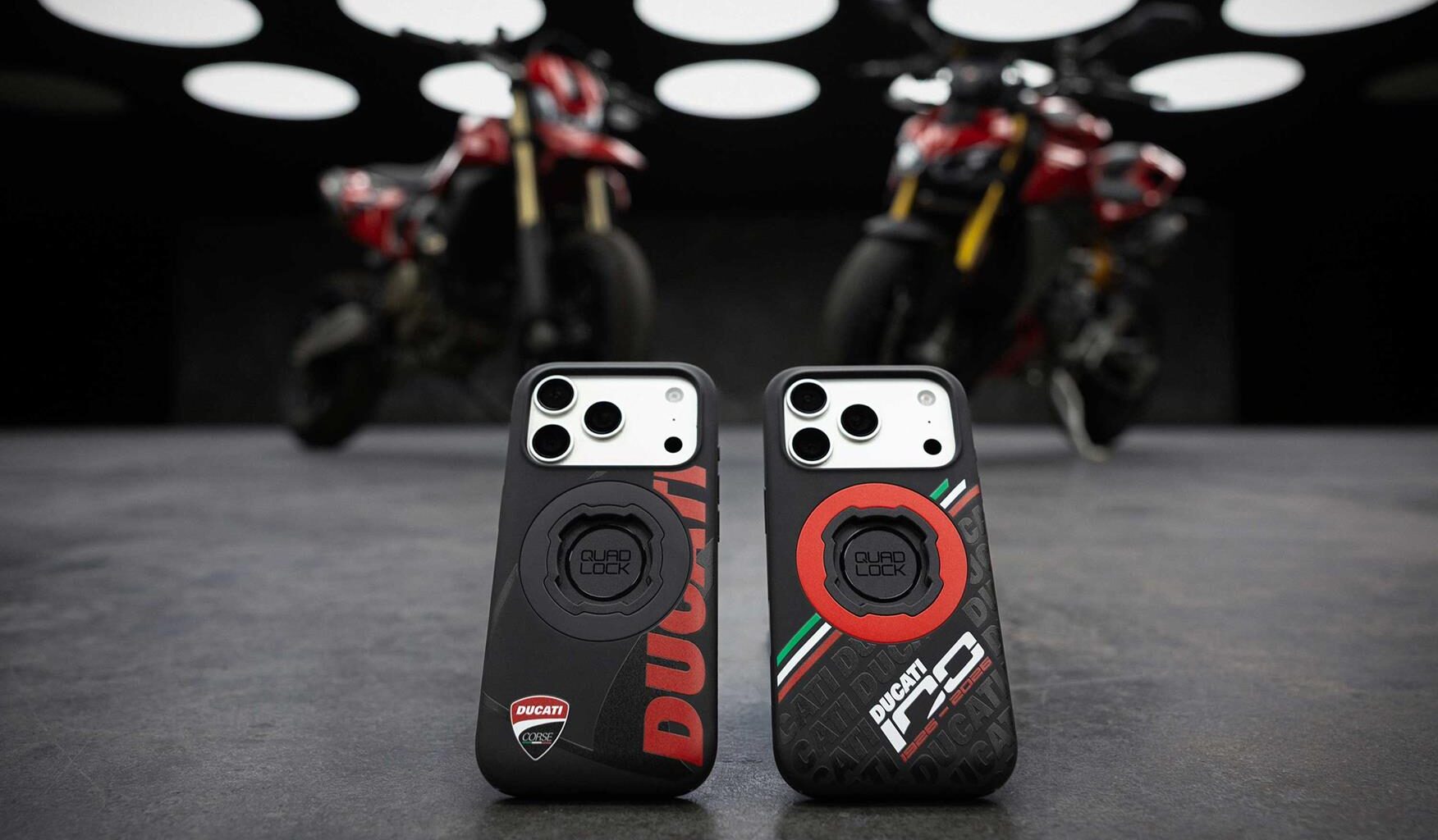 Two new limited edition Ducati Quad Lock phone cases out now