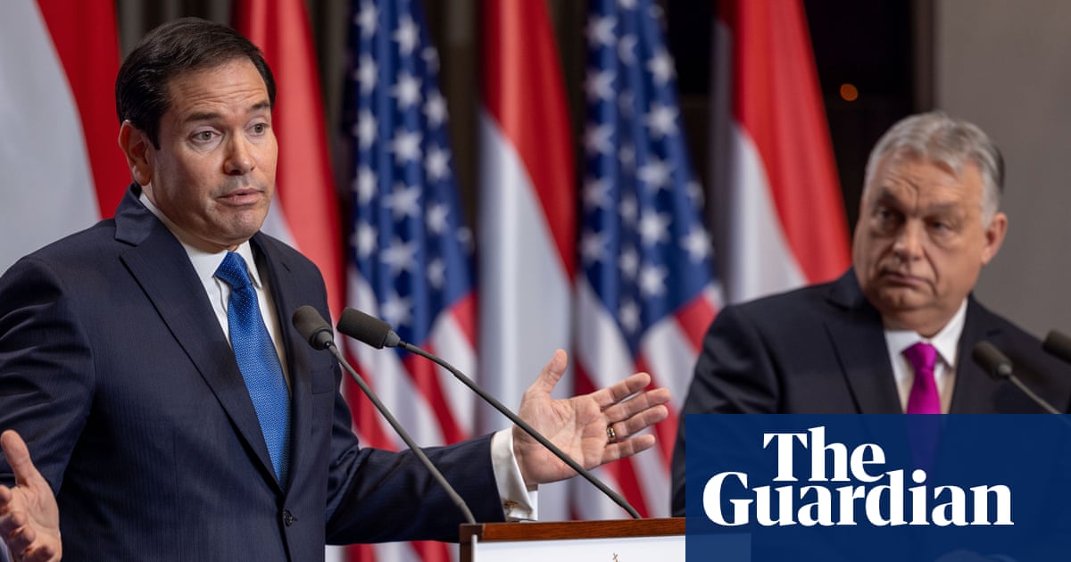 Marco Rubio’s warm words to Viktor Orbán reinforce EU fears that US seeks disunity in Europe | US foreign policy