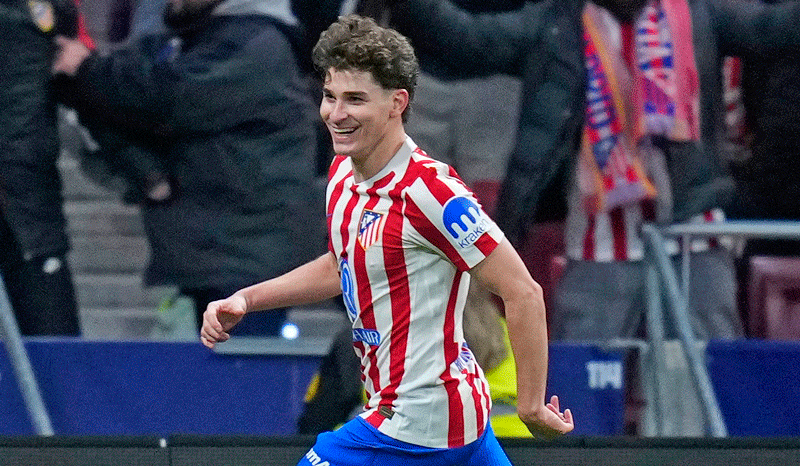 Julian Alvarez Atletico Madrid Champions League