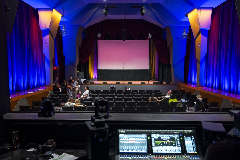 The Sandra K. Crown Theater inside The Audrey located on the northwest side of Ravinia Festival grounds, Thursday, Aug. 7, 2025, in Highland Park, Ill.