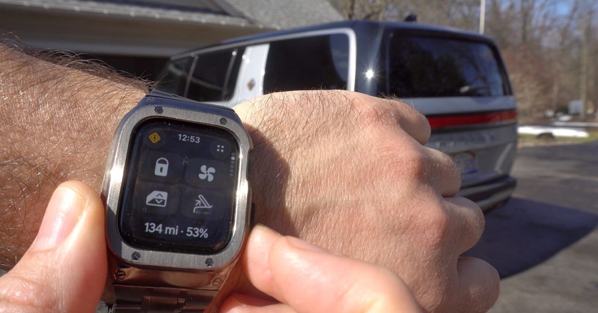 Rivian's new Apple Watch app makes access easier than ever