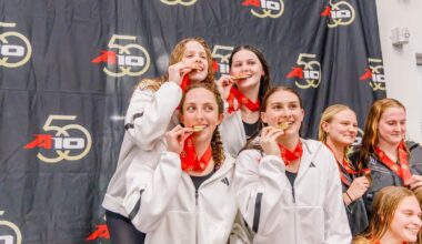 2026 A10 Champs - Hannah Wieczorek, Presley Baber, Lena Amare and Julia Krichev