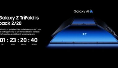 Samsung officially reveals Galaxy Z TriFold restock tomorrow [Update]
