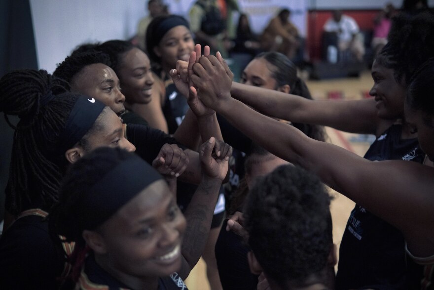 Team Harris at the WPBA All Star Game