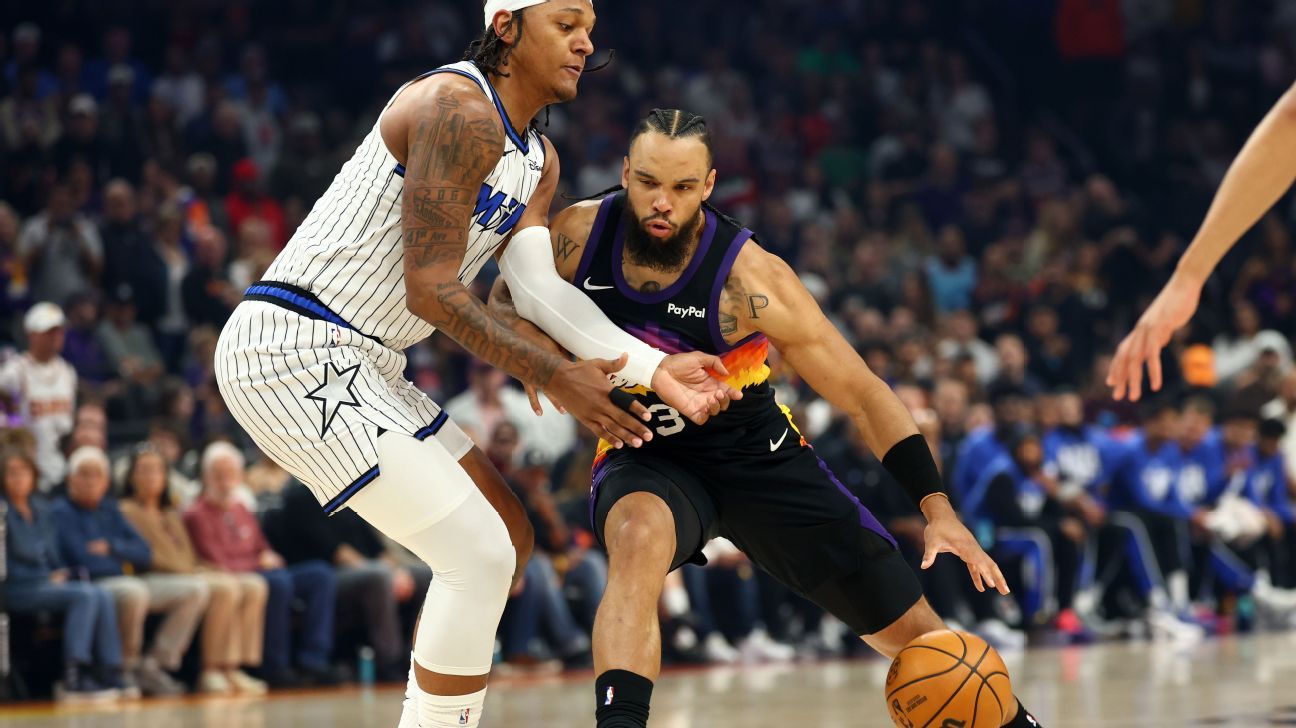 Suns' Brooks has broken hand, sources say; Booker out one week