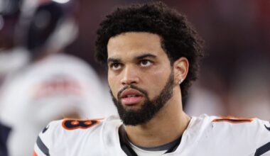 Bears QB Caleb Williams' Behavior in Interview Draws Attention