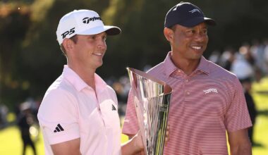 Jacob Bridgeman holds off Rory McIlroy, Kurt Kitayama to win The Genesis Invitational for first PGA TOUR title