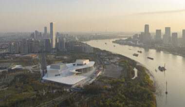 First Look at Snøhetta’s Shanghai Grand Opera House as Construction Nears Completion