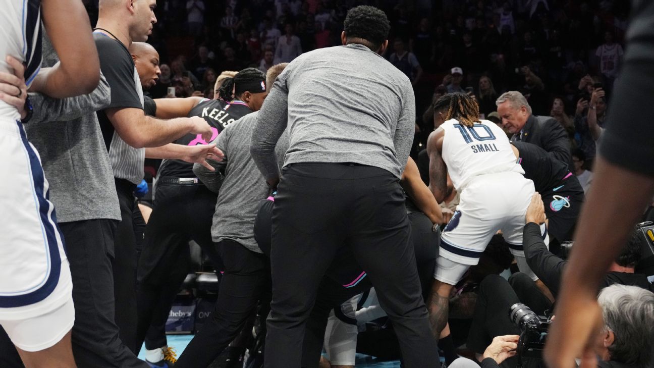 Scotty Pippen Jr., Myron Gardner fined $35,000 each for Grizzlies-Heat scuffle