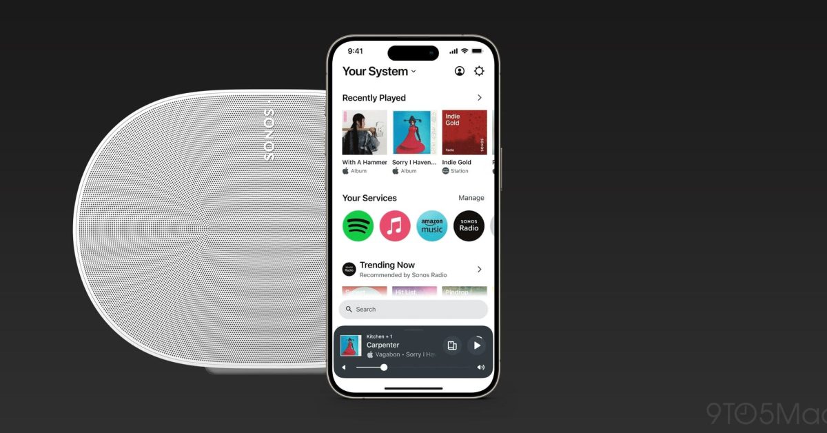 Sonos plans to fix its biggest iOS hurdle with a new Live Activities feature