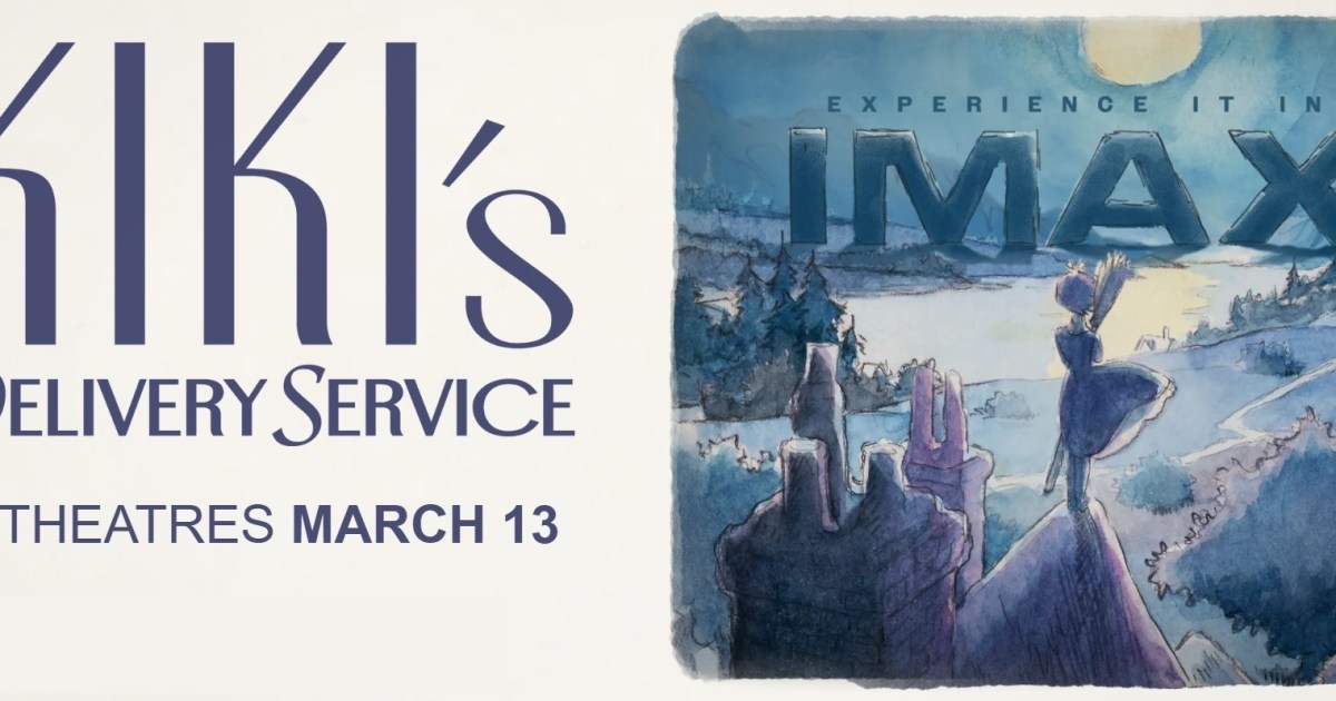 Ghibli’s Kiki’s Delivery Service returns to theaters with first-ever IMAX screenings and remaster