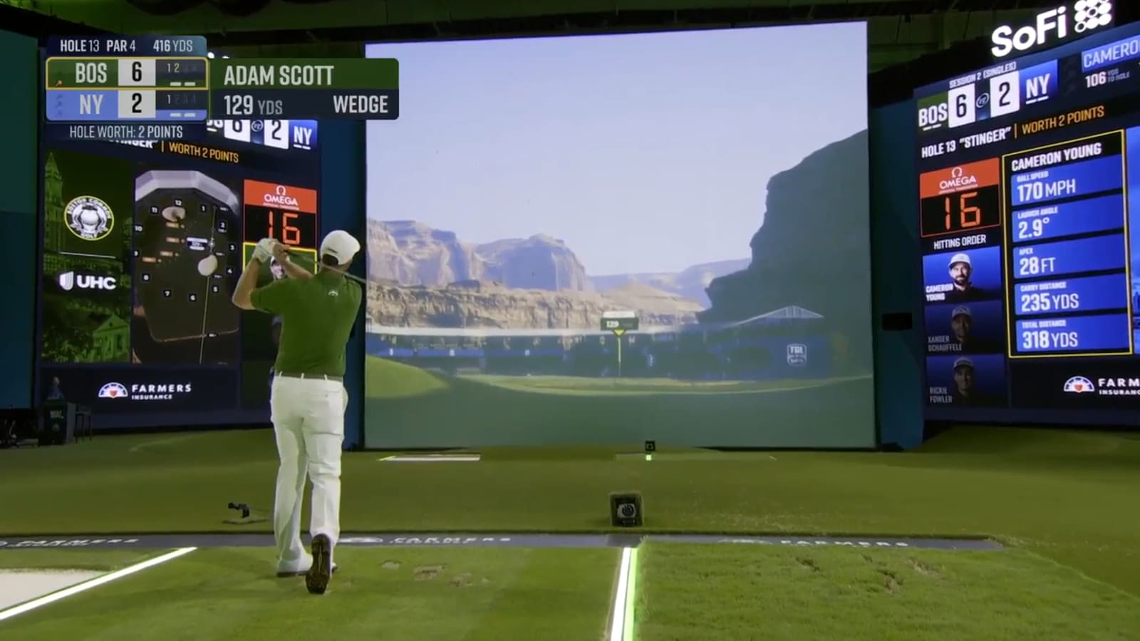 Adam Scott dialed in at TGL Season 2 debut