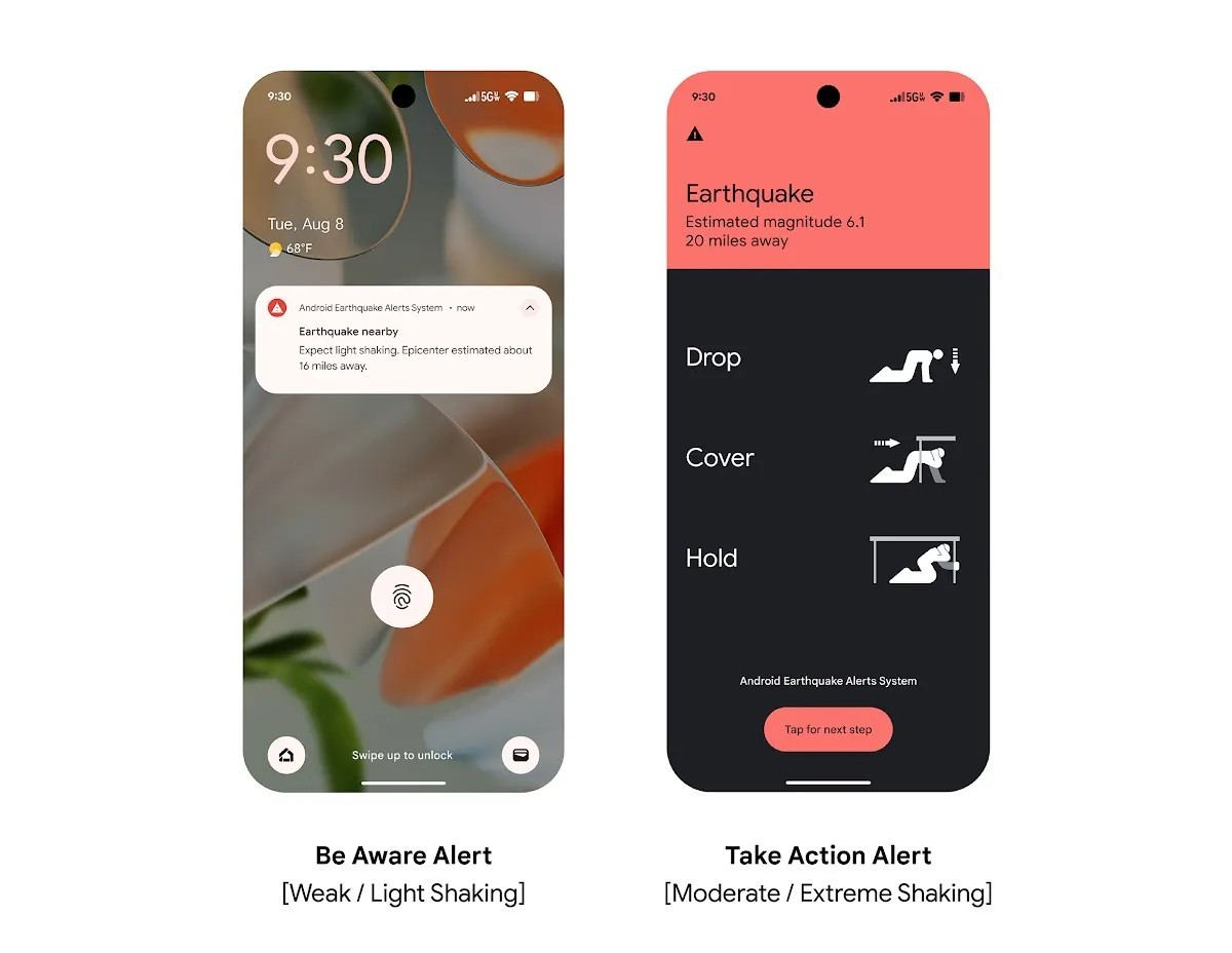 Google is improving earthquake alerts on Wear OS watches