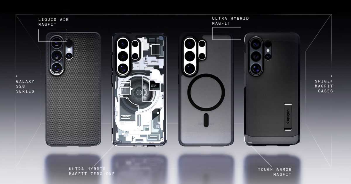 Unlock the full potential of your Galaxy S26 with Spigen's MagFit ecosystem