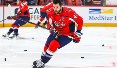Tom Wilson misses Capitals game against Flyers due to illness