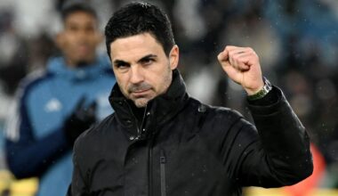 Arsenal's Mikel Arteta tempers quadruple chat after Champions League draw