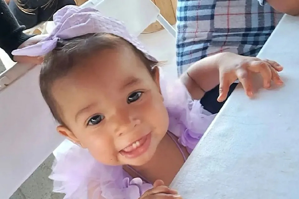 Amalia, the toddler who was allegedly denied medication at Dilley Immigration Processing Center Courtesy of Elora Mukherjee