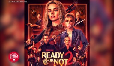 'Ready or Not 2: Here I Come' debuts new trailer starring Samara Weaving, Elijah Wood and Kathryn Newton