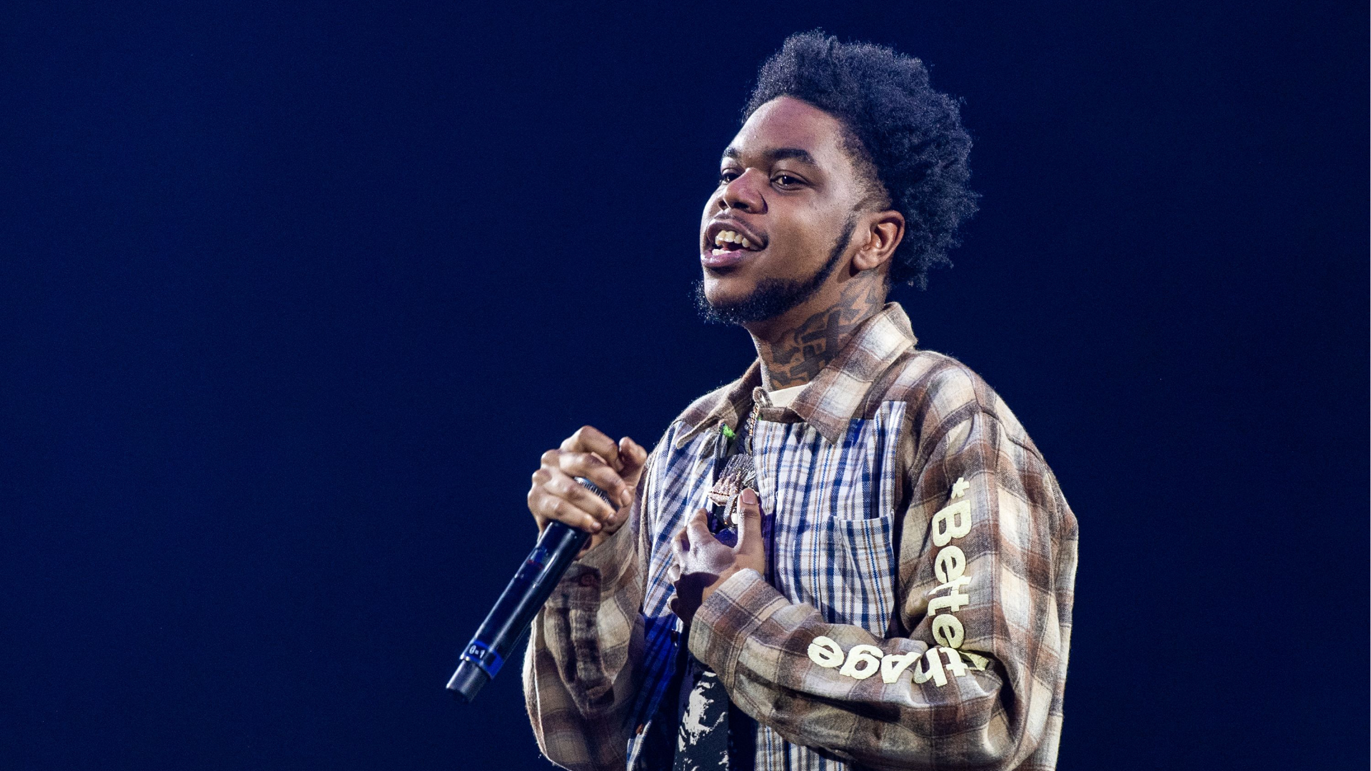 Lil Poppa, here performing in Detroit in November 2024, was found dead Wednesday in Atlanta, the Fulton County Medical Examiner confirmed to CNN.