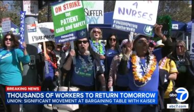 Thousands of Kaiser Permanente nurses returning to work after monthlong strike