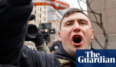 Far-right influencer and US Senate candidate arrested for damaging anti-ICE sculpture | Minnesota