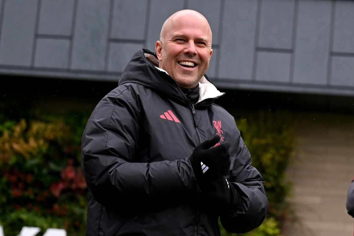 Liverpool head coach Arne Slot
